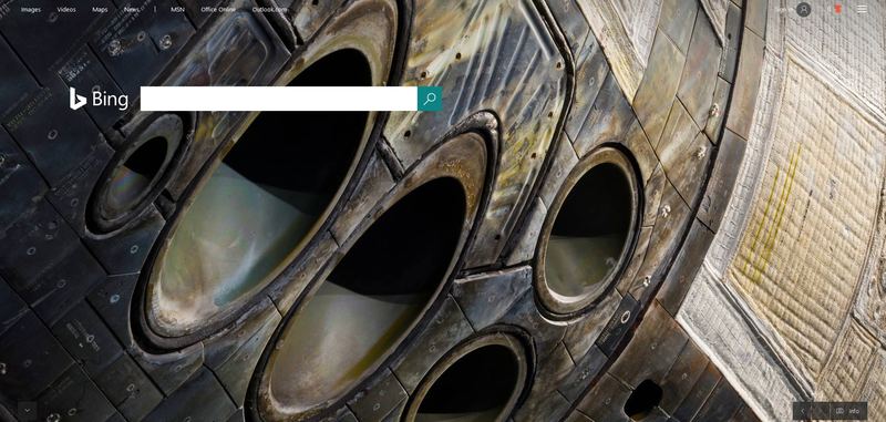 Microsoft Bing Homepage