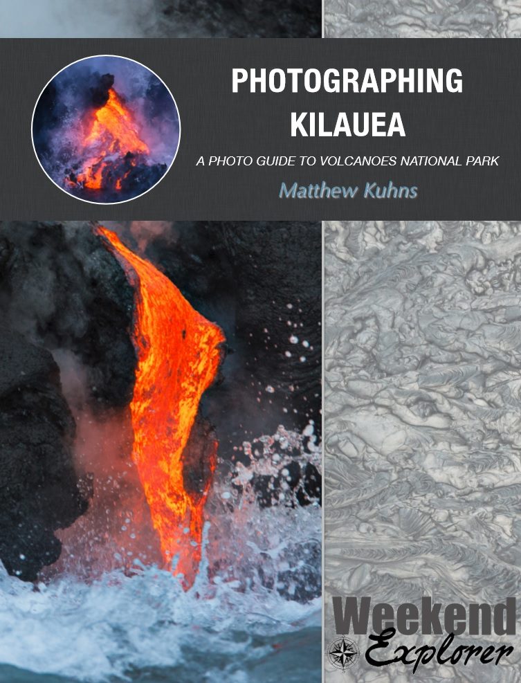 Photographing Kilauea