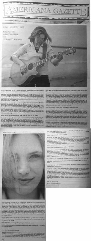 Mary Matson Music