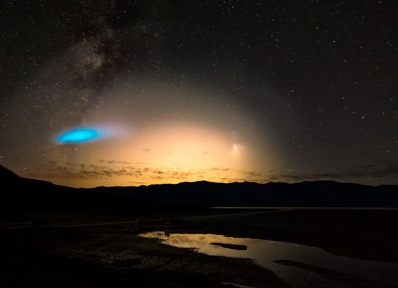 Missile Launch over Death Valley